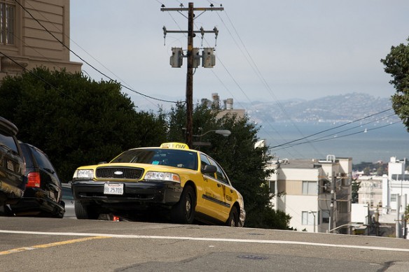 Cab in San Francisco