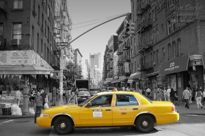 The yellow Cab
